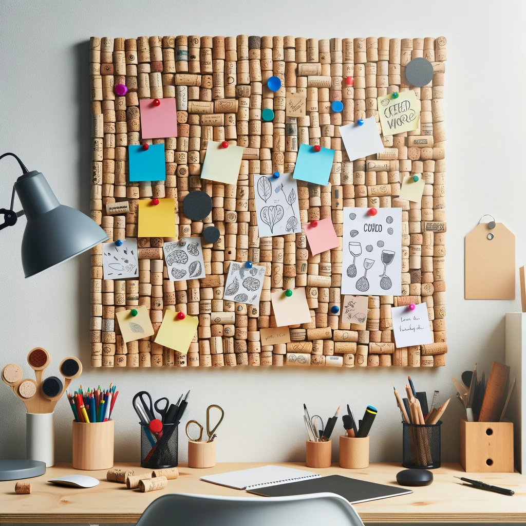 Wine Cork Bulletin Boards